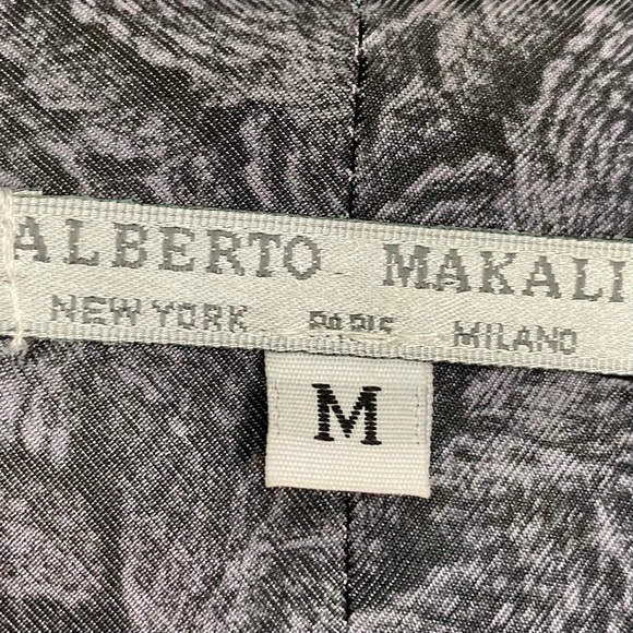 Alberto Makali Ruffled Sequin Cardigan Sweater Women’s Size M Mixed Media Gothic - Picture 7 of 8